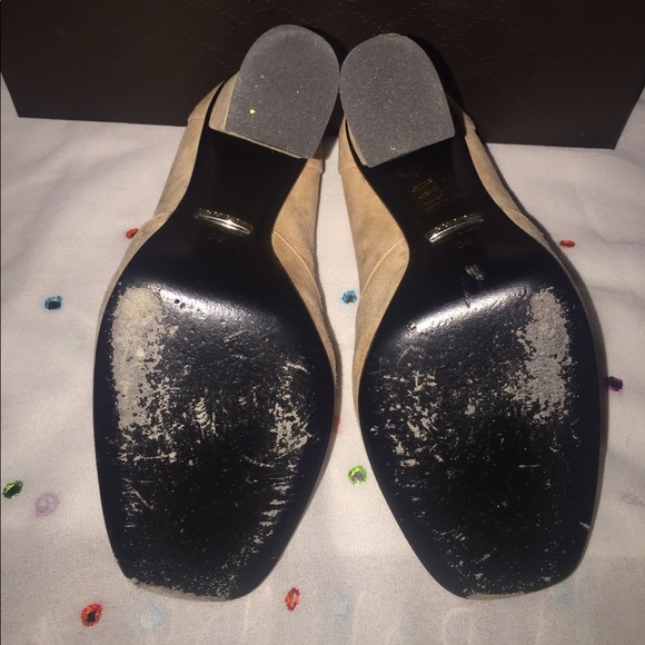 Gucci Camelia Suede Horse-bit Loafer Size 36 - Picture 3 of 6